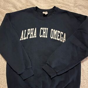 Alpha Chi Omega crew neck